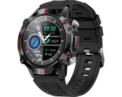 Phreeze Smartwatch - IP67 - Stofdicht + Waterdicht - Stappenteller, Calorie Teller, Slaapmeter, Saturatiemeter - Universeel