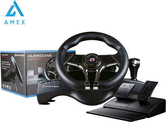 Amex Premium Racestuur - Gaming Stuur - 3-in-1 - Racestuur PS4 - PS5 - Xbox  One -... | bol