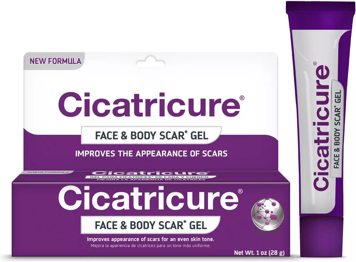 Cicatricure - Scar Reducing Cream - Face & Body Scar - Vermindert zichtbare littekens - Brandwonden - Acne