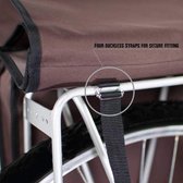 Classic - Sacoches de vélo doubles pour porte-vélos arrière (Grijs)