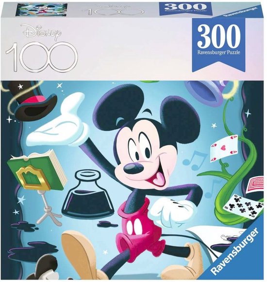 Ravensburger Mickey Mouse - Disney 100 - Mickey (300 pieces) Puzzel - Multicolours