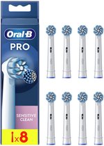 Têtes de brosse Oral-b PRO Sensitive Clean 8 pièces - Têtes de brosse pour brosse à dents électrique