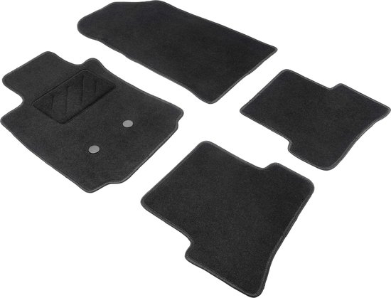 Tapis Auto Renault CLIO 3 2005 à 2012 sur mesure Noir