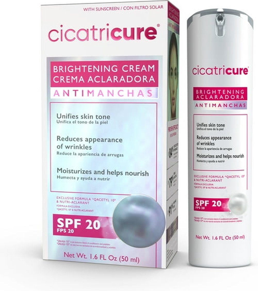 Cicatricure - Brightening Face Cream with Qacetyl and Nutri-Aclarant