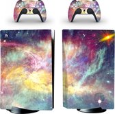 PS5 Disk - Console Skin - Space Odyssey - PS5 sticker - 1 console en 2 controller stickers