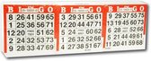Cartes de bingo - 1500 feuilles