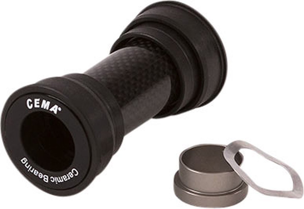 Cema Bottom Bracket Bb86 - Bb92 Black - UNI