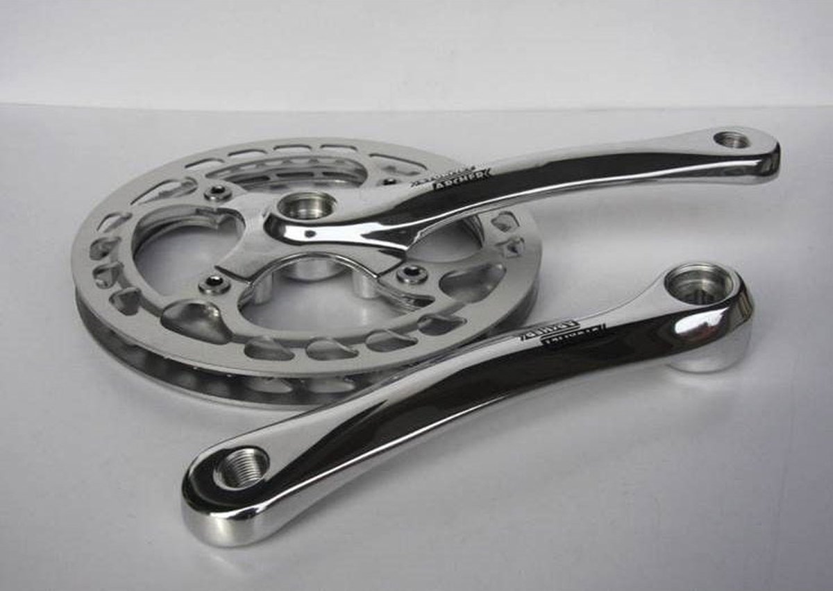 Pédalier Sturmey Archer 42 Dents Alu + Garde-chaîne – Axe Carré 170mm