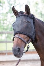 Harrys Horse Vliegenmasker - Zwart - Zonder Oren - Extra Small