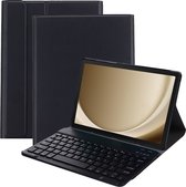 Cazy Hoes met Toetsenbord QWERTY - geschikt voor Samsung Galaxy Tab A9+ - Zwart