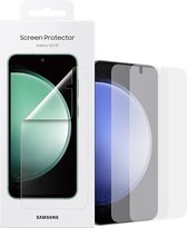 Samsung Screenprotector - Geschikt voor Samsung Galaxy S23 FE- Transparant