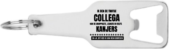 Foto: Akyol ik ben de trotse collega van de grappigste en leukste en beste kanjers flesopener collega medewerkers cadeau 105 x 25mm