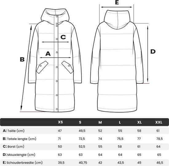 Confortable & Chaud : Navahoo AKUMAA - Veste d'hiver Femme - Adulte - À capuche - Zwart - L