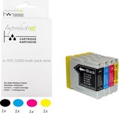 Cartouches d'encre Improducts® - Kit Brother LC970 LC1000 / LC-970 LC-1000