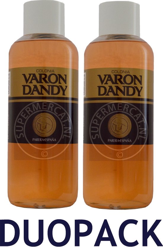 MULTI BUNDEL 2 stuks VARON DANDY Eau de Cologne 1000 ml