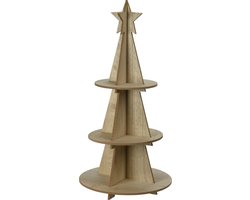 Etagere Xmas Tree Wood 29X60 cm