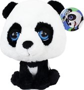 Big Headz Around World - Knuffel Panda - 100% Polyester, 22 cm, 3+ jaar, Handwasbaar
