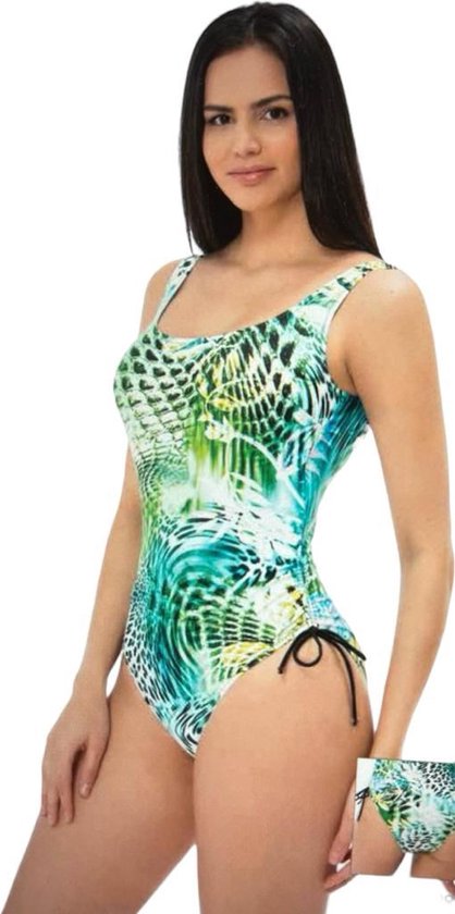 Badpak- Sexy Badpak- Dames Strandkleding Bikini & Badmode- Corrigerend Zwempak- Mix kleur- Maat 36