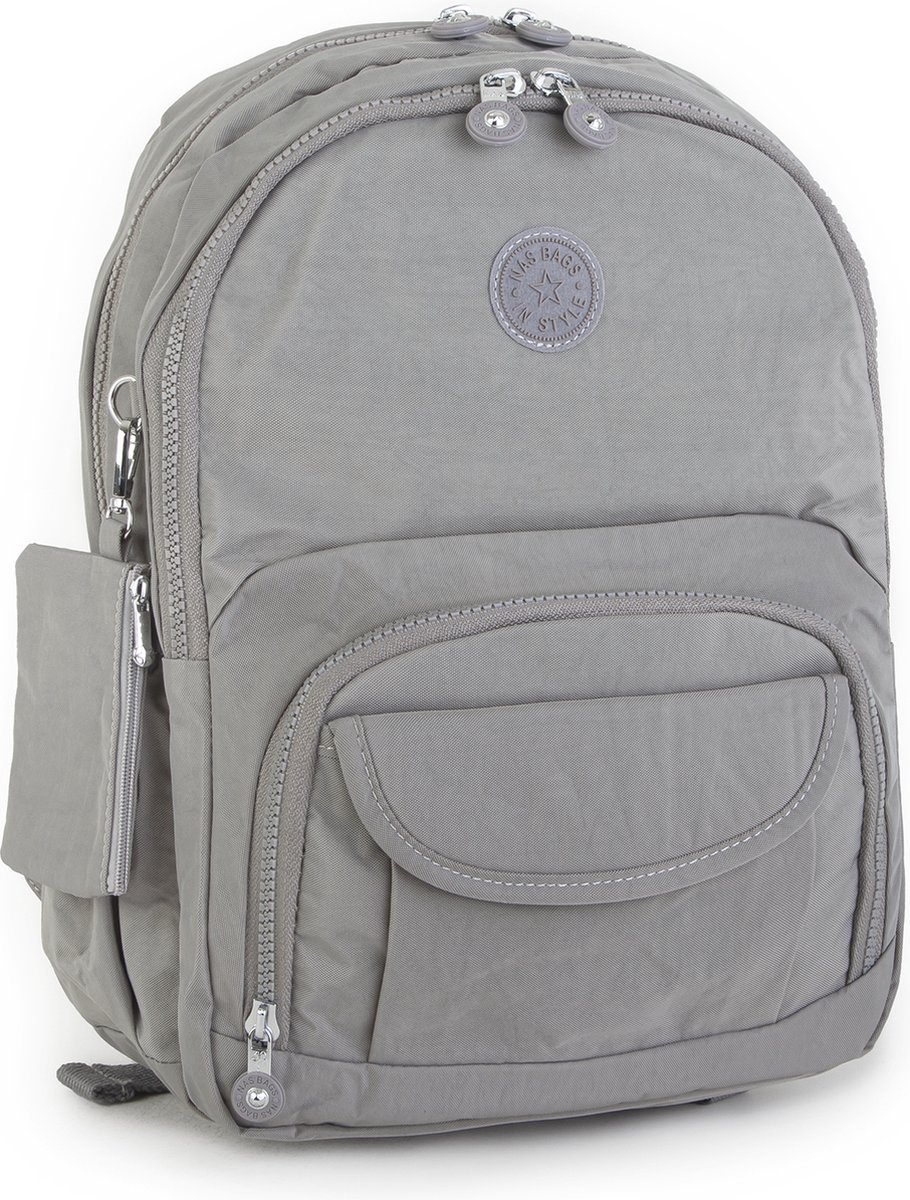 SUPACOOL Lightweight Casual Laptop Backpack with Laptop Compartment 15.6 inch for Men and Women, Ink Black, 17