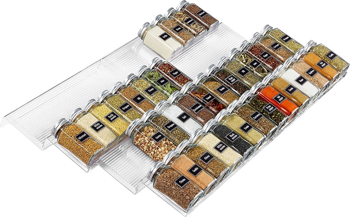 Test : étagère à épices 3 Niveaux Deco Haus® Noire