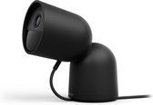 Philips Caméra filaire Secure avec support de bureau, Caméra de sécurité IP, Intérieure et extérieure, Avec fil &sans fil, Mur, Noir, Cosse