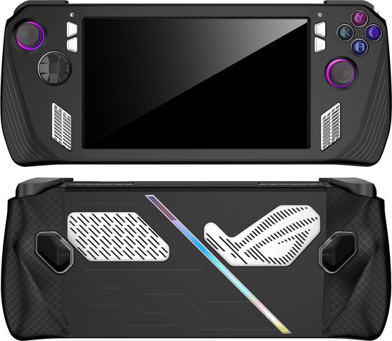 Soft Case geschikt voor ASUS ROG Ally - Ryzen Z1 Extreme - Gaming Console Handheld - Zwart