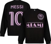 Miami Messi 10 Team Sweater - Zwart - Kinderen - 152