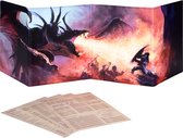 Dungeons & Dragons DM Screen 5e - D&D Dungeon Master Screen Full Color Print met Aaanpasbare Inzetstukken - DND Game Master Accessoires