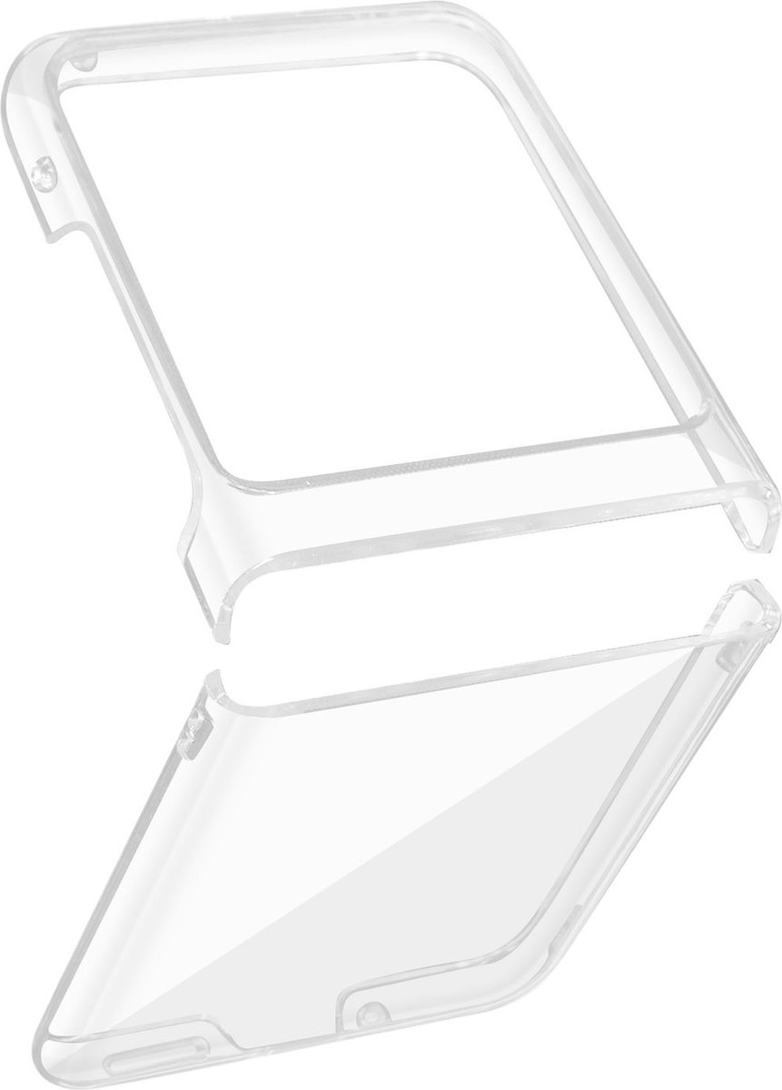 Hoesje Geschikt voor Motorola Razr 40 Ultra, harde Classic Case transparant