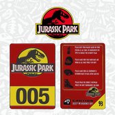 Jurassic Park Limited Edition Lingot - Carte d'identité Jeep - Métal - 30 ans Jurassic Park - Limitée à 1993