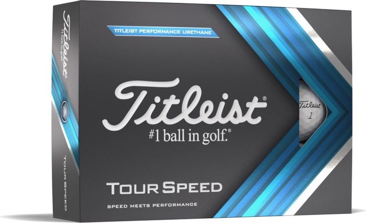 Golfballen Titleist Tour Speed Wit 2023