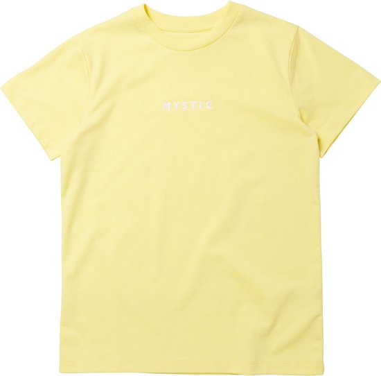 Mystic Brand Tee Women - 2022 - Pastel Yellow - XS