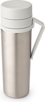 Brabantia Make & Take Thermosfles - Koffiebeker To Go - 500 ml - Light Grey