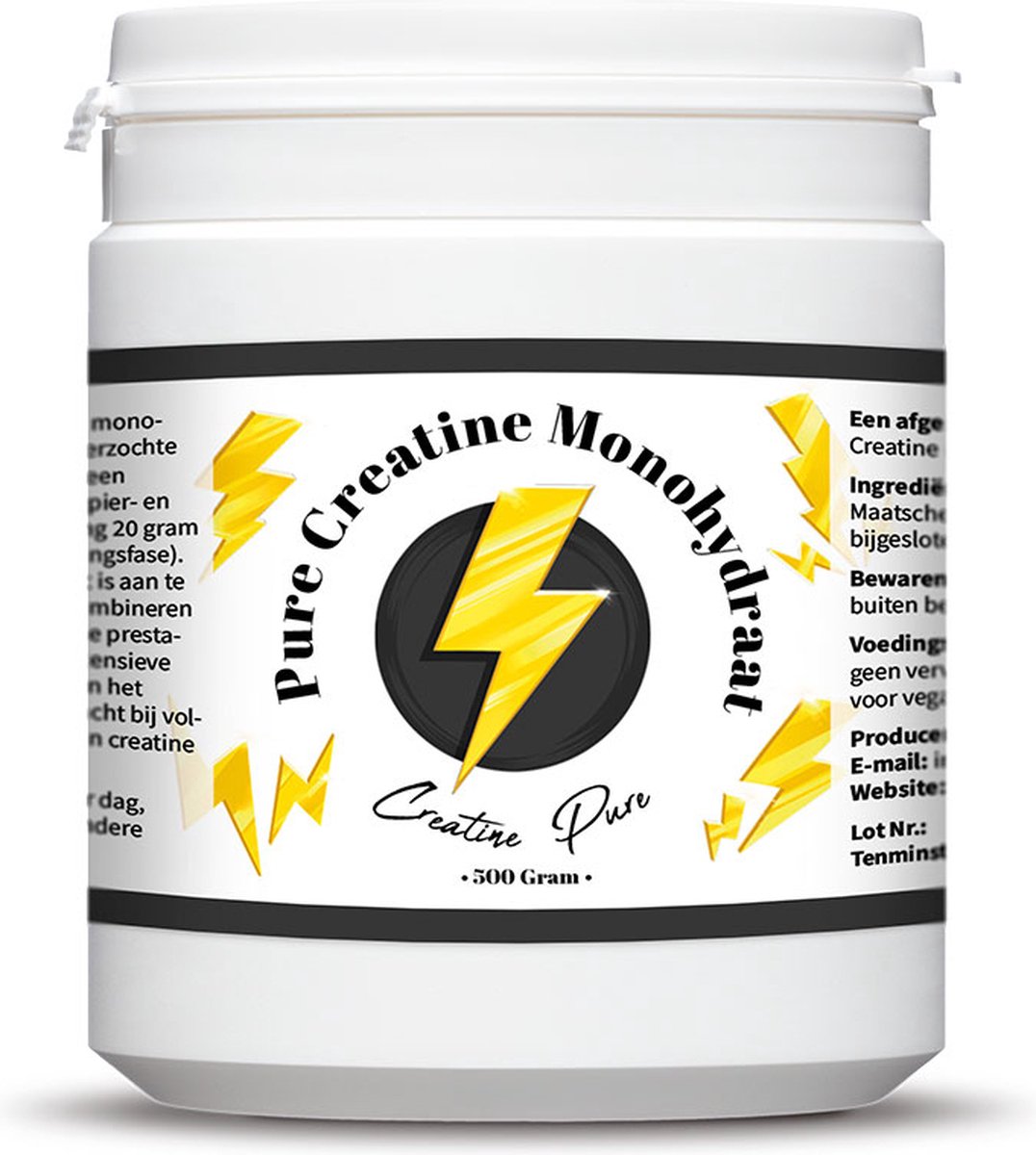 Goedkoopste Creatine Monohydraat Poeder - 500g - Pure kracht in poedervorm - Ultieme Workout Boost - Kala Health