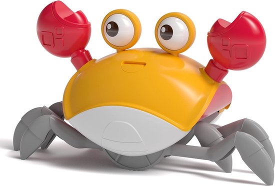 Jouets musical de crabe rampant, Jouets rampant de crabe à induction  électronique avec