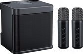 Karaoke Machine met 2 draadloze microfoon-karaoke set voor volwassenen-karaoke set-karaoke microfoon