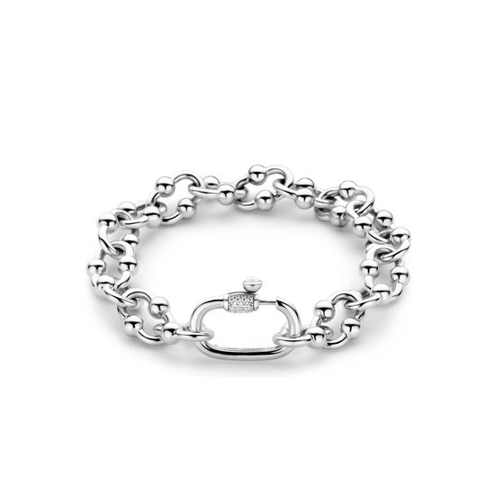 TI SENTO Armband 23016SI - Zilveren dames armband - Maat S
