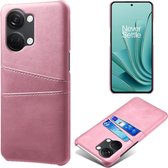 Coverup Dual Card Back Cover - Geschikt voor OnePlus Nord 3 Hoesje - Rose Gold