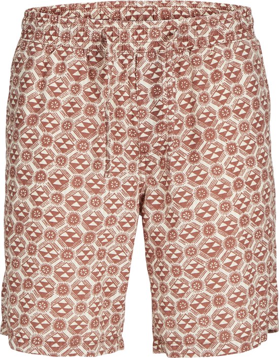 JACK&JONES JPSTJAIDEN JJLUKE SEERSUCKER AOP SHORT Heren Jogger shorts - Maat L