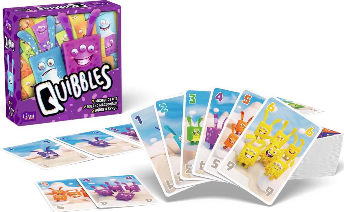 Quibbles - Kaartspel voor 1 tot 5 spelers - Spelletjes voor kinderen - NL/EN/FR/DE — cadeau in Partyspellen - foto 7