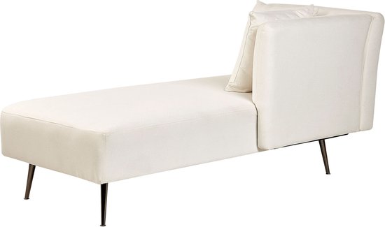 RIOM - Méridienne - Wit - Côté gauche - Tissu