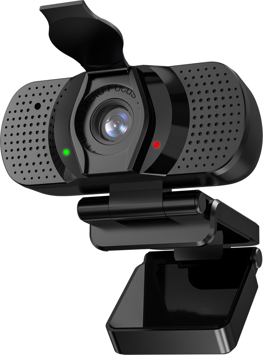 EDUP - Webcam - HD Webcam 1080p - Ingebouwde Microfoon - Inclusief Webcam Cover - Inclusief tripod en klepje- Windows en Mac