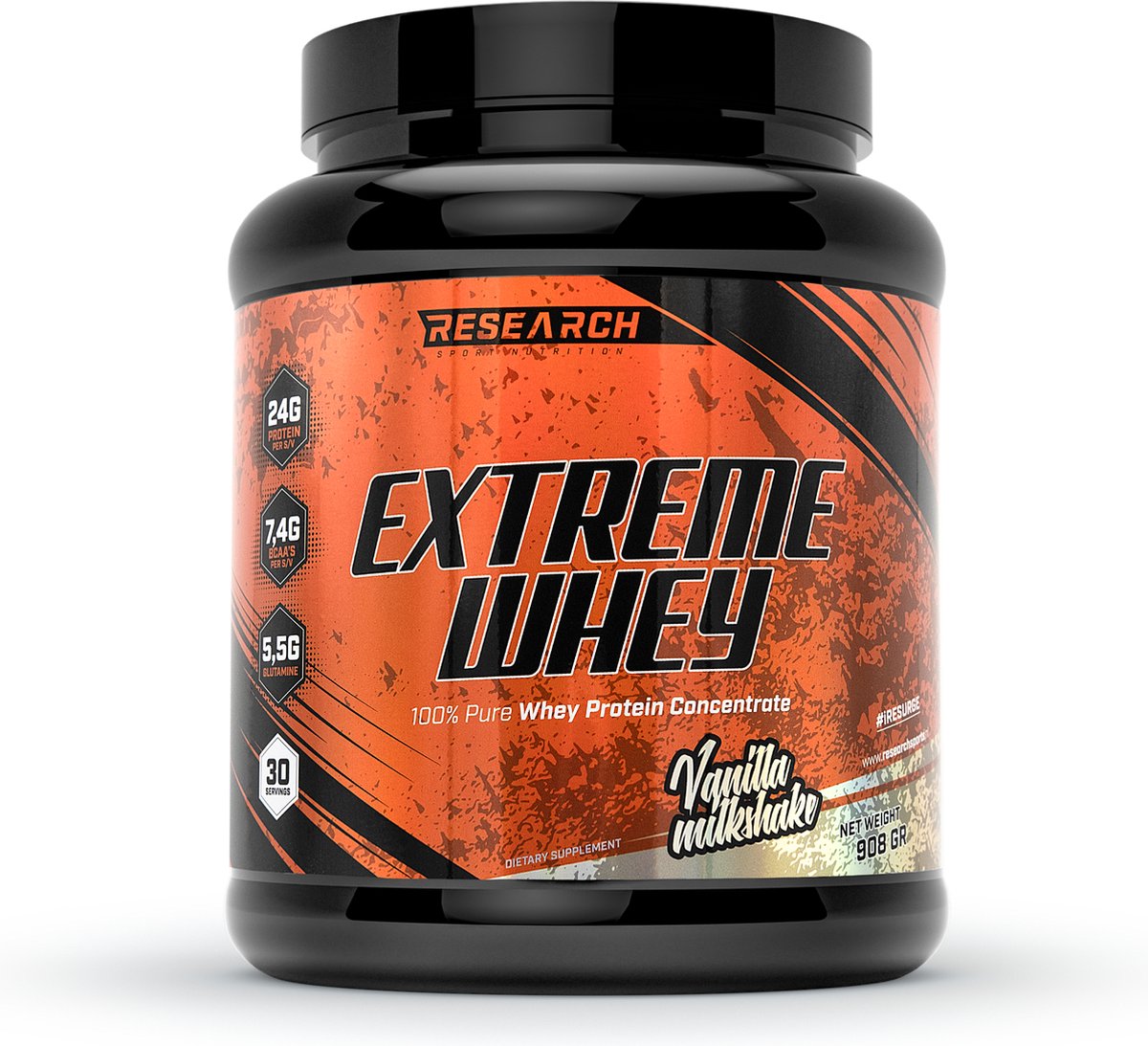 Research Extreme Whey Protein – Wei eiwit – 908gr - Banaan