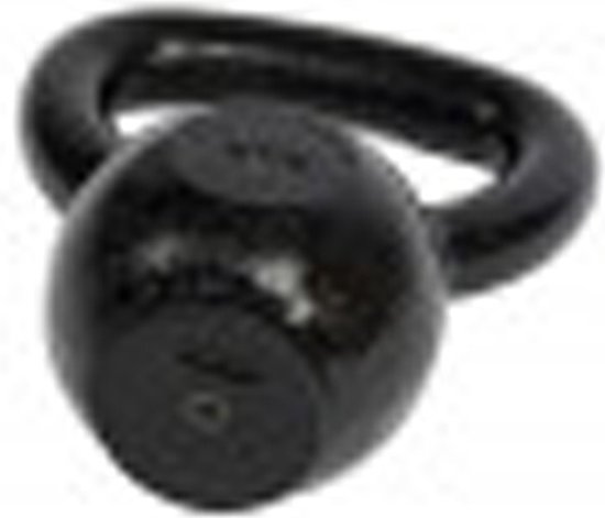 Tunturi Kettlebell - 12 kg - Zwart - Incl. gratis fitness app