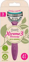 x8 Wilkinson Sword Xtreme3 Eco Beauty Wegwerpmesjes 4 stuks