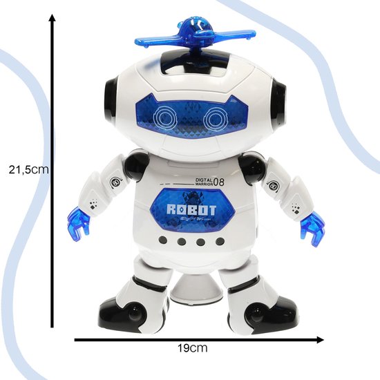 Robot dansant Gear2Play - Robot - Robot dansant avec lumière et