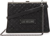 Love Moschino Quilted Bag Dames Crossbody tas/Schoudertas Kunstleer - Zwart