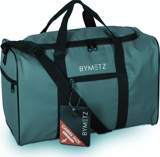 Handbagage Ryanair Tas 40x25x20 - Met Smart Sleeve voor op een Koffer - Green