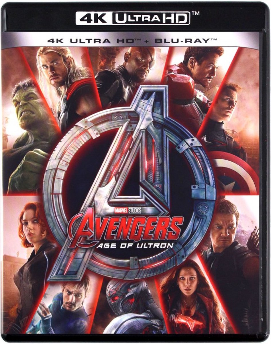 Avengers: Age of Ultron [Blu-Ray 4K]+[Blu-Ray]-