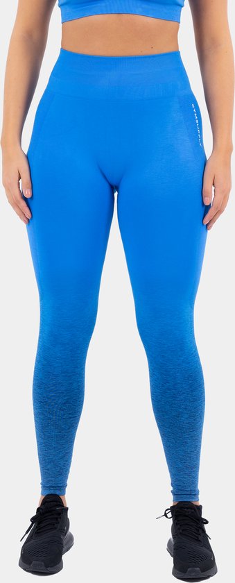 Active Panther Rib Seamless Tights Seamless Hoge Taille, gebreide